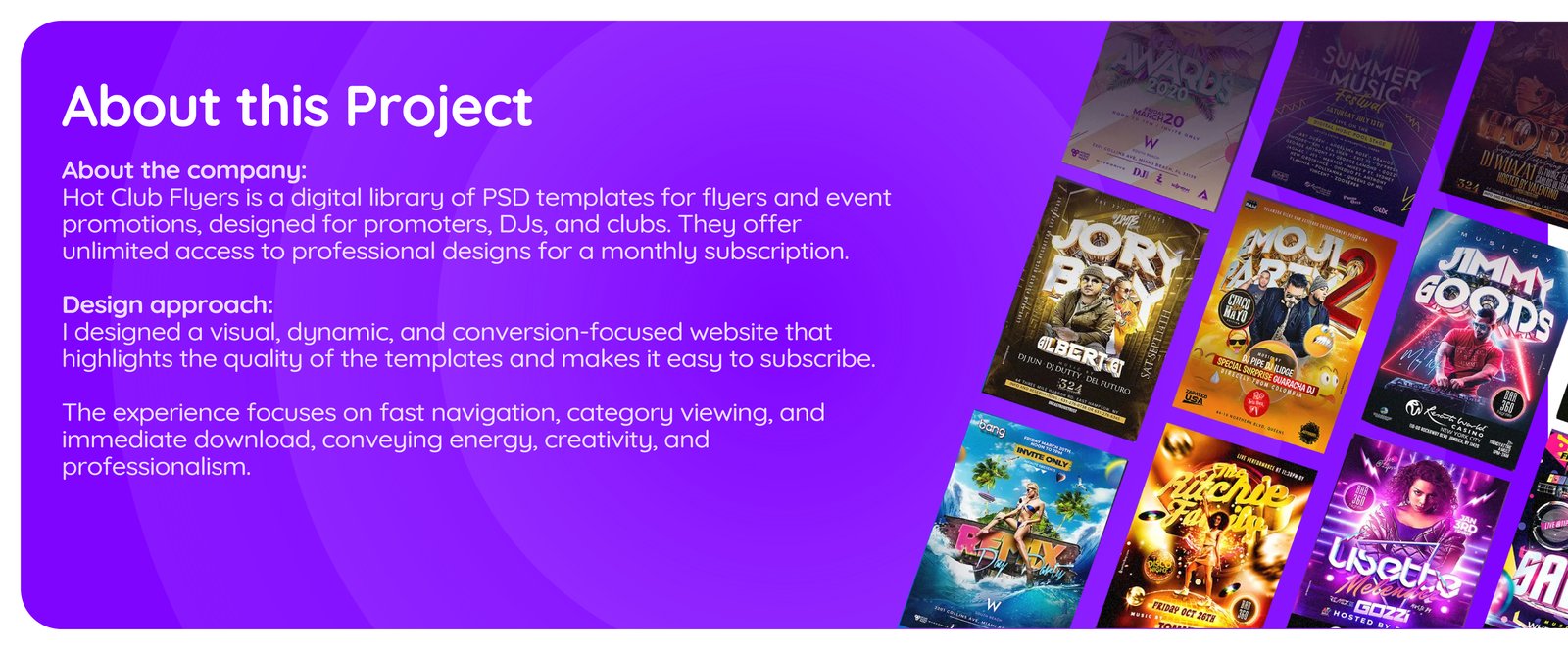 Hot Club Flyers - Luminia Marketing Solutions