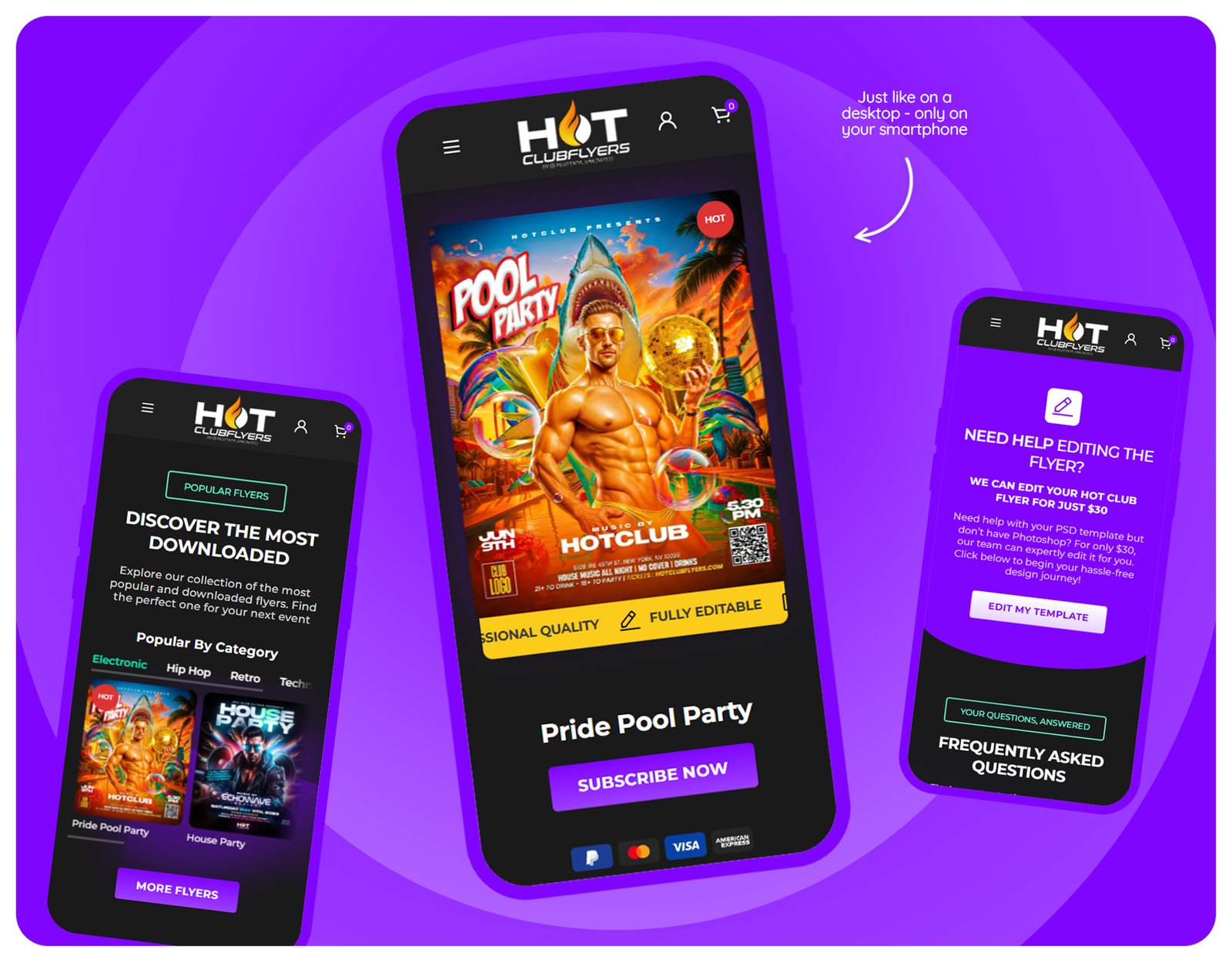 Hot Club Flyers - Luminia Marketing Solutions