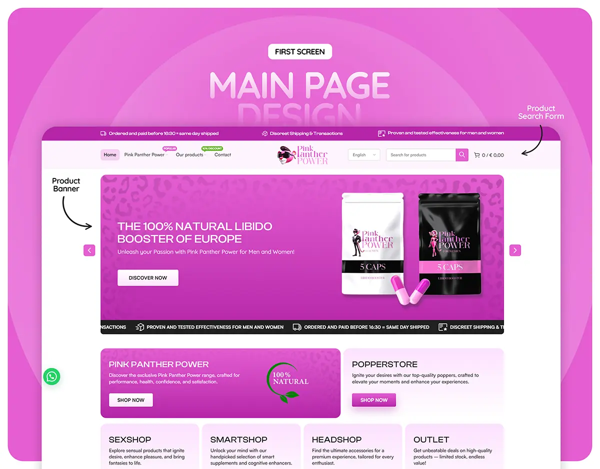 Pink Panther Power - Luminia Marketing Solutions